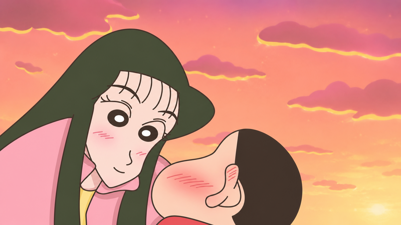 蜡笔小新和大原娜娜子，算爱情吗？